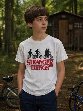 Netflix Stranger Things Boys T-Shirt – Size Small – Excellent Used Condition